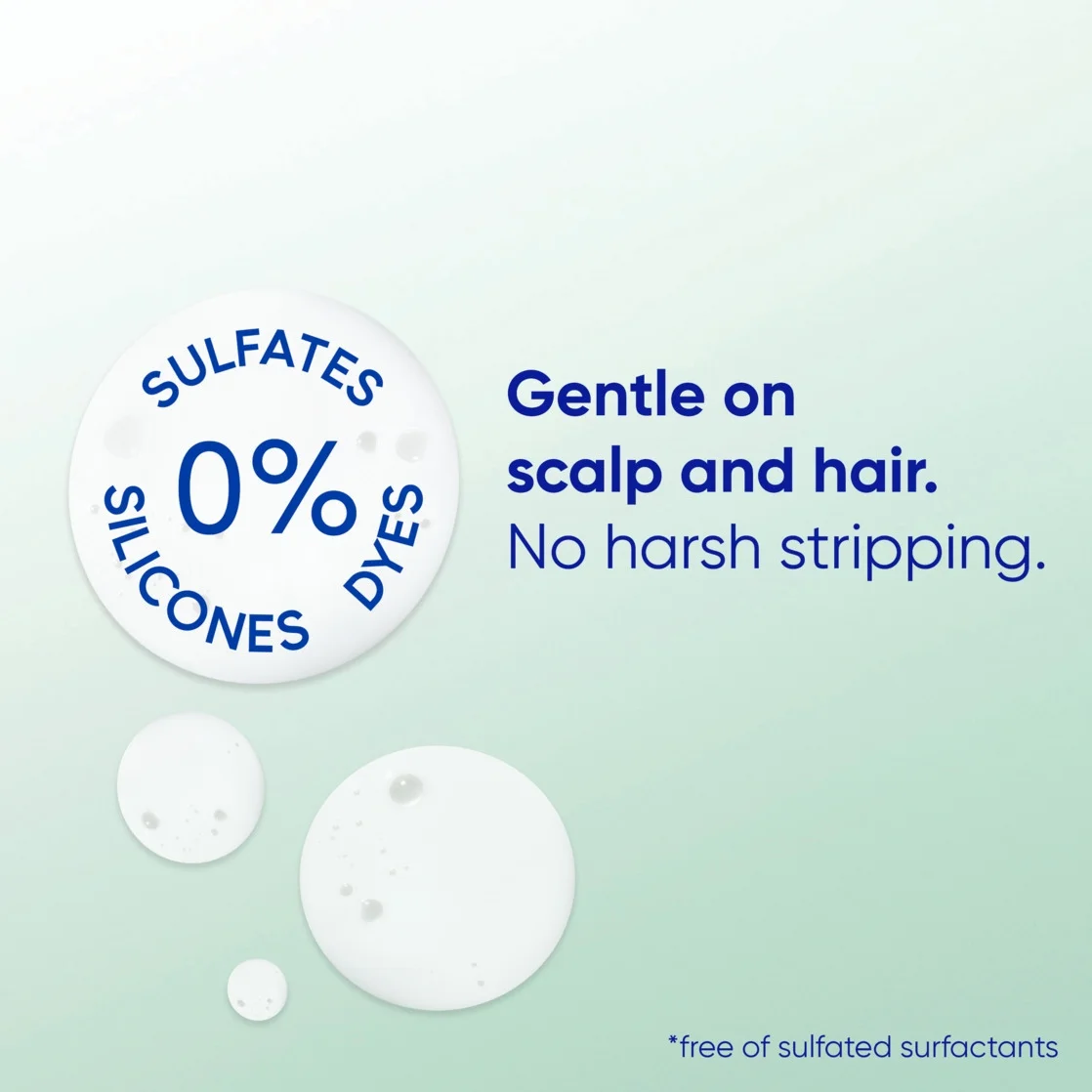 Head and Shoulders Bare Pure Clean 2in1 Dandruff Shampoo and Conditioner, 13.5 FL OZ - Image 3