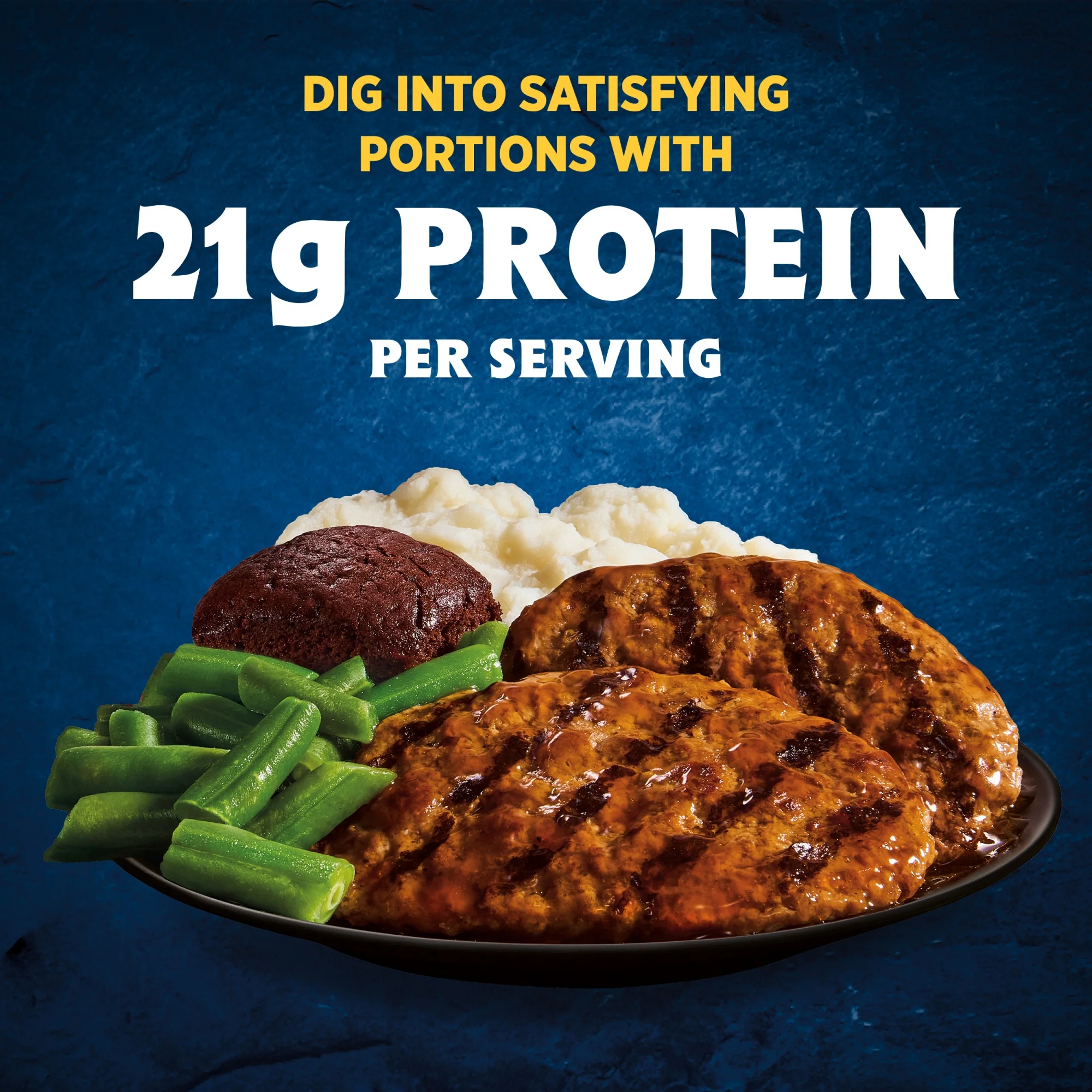 Hungry-Man Salisbury Steak, Frozen Meal, 16 oz (Frozen) - Image 4